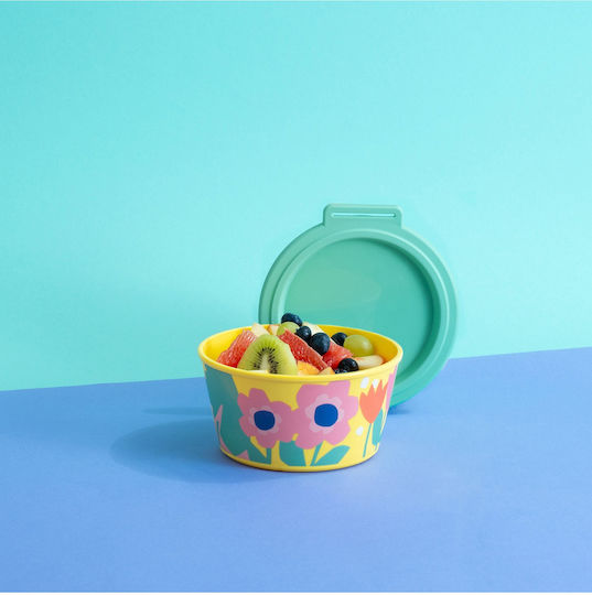 Koziol Plastic Multicolour Lunch Box with Compartments 700ml