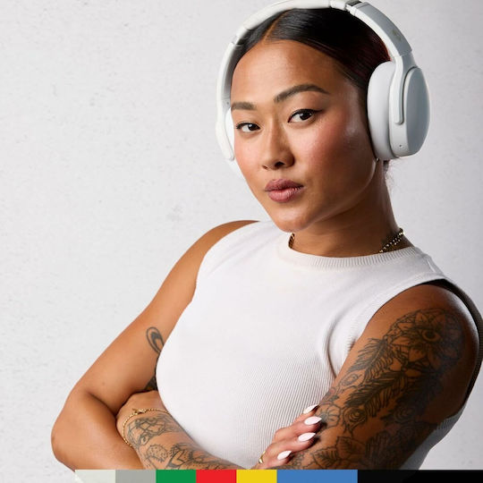 Skullcandy S6EVW-S951 Ασύρματα / Ενσύρματα Over Ear Ακουστικά Λευκά