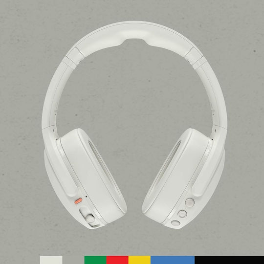 Skullcandy S6EVW-S951 Ασύρματα / Ενσύρματα Over Ear Ακουστικά Λευκά