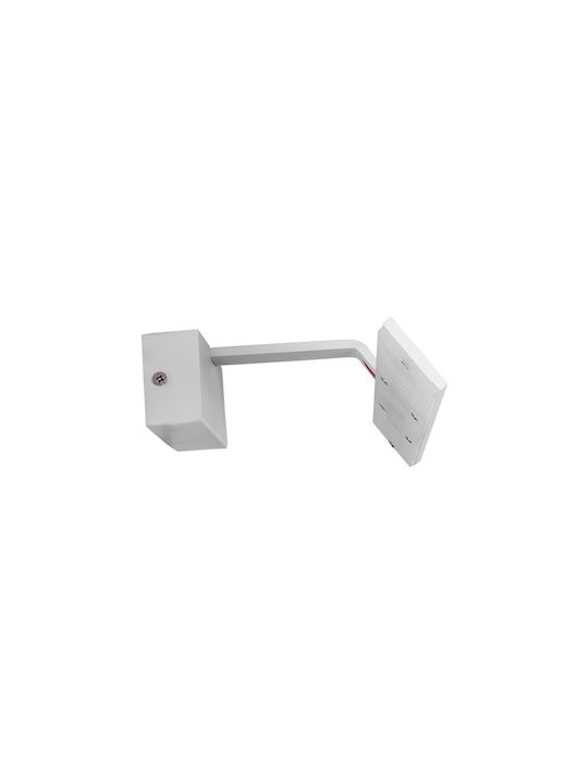 GloboStar Mirror Modern Wall Lamp with Integrated LED and Natural White Light 42x5x15cm