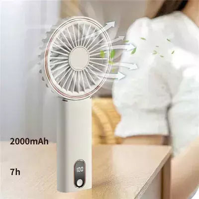 Portable Fan W10 White Oem