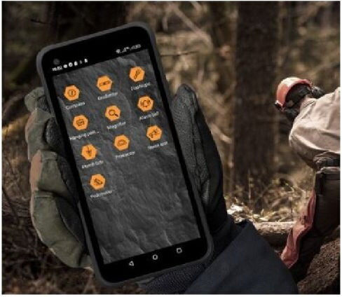 Hammer Blade V 5G Dual SIM (8/256GB) Ανθεκτικό Smartphone Μαύρο