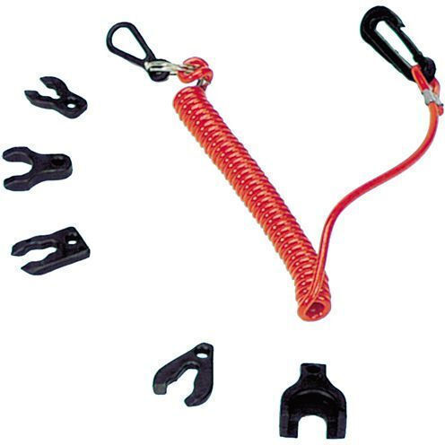 Eval Quick Stop Boat Switch On-Off Διακόπτης Ασφαλείας με Σπιράλ Γρήγορου Σβησίματος για Tohatsu Κινητήρα