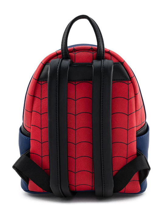 Loungefly Παιδική Τσάντα Πλάτης Κόκκινη Marvel Spiderman Mini
