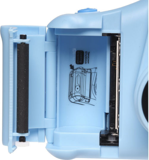 Denver KPC-1370 Compact Φωτογραφική Μηχανή 48MP με Οθόνη 2.8" και Ανάλυση Video Full HD (1080p) Θερμικής Εκτύπωσης Μπλε