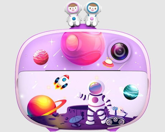 Kiddoboo FotoFun 2 Space Compact Φωτογραφική Μηχανή Μωβ