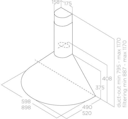 Denver KCA-1351RO Compact Φωτογραφική Μηχανή Full HD (1080p) Ροζ
