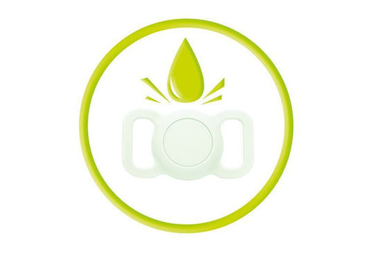 Mobile Origin Θήκη Κολάρου Κατοικιδίων Σιλικόνης για AirTag σε Πράσινο χρώμα