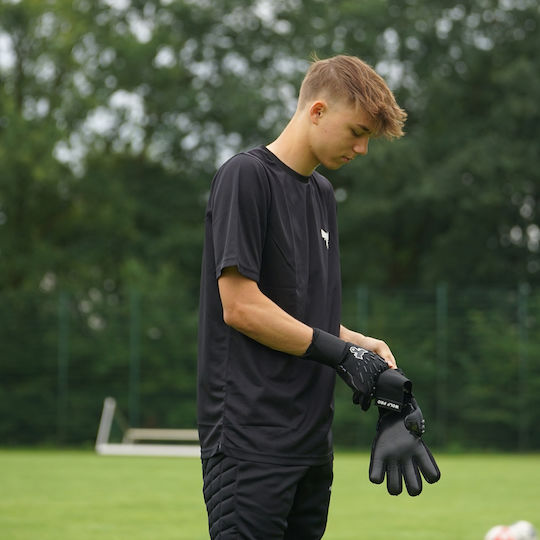 Fearless Goalkeepers Wolf Pro Голмански ръкавици за Възрастни & Детски Черен