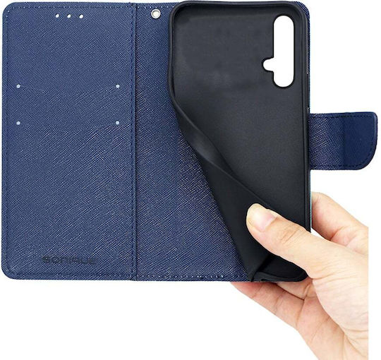 Sonique Trend Wallet Δερματίνης / Σιλικόνης Κόκκινο (Huawei Nova 5T / Honor 20 / Honor 20)