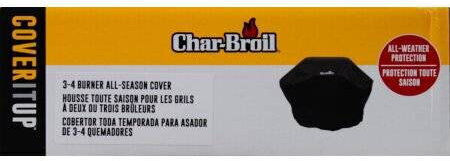 Char-Broil BBQ Grill Cover Black from Polyester 60cmx107cmx160cmcm