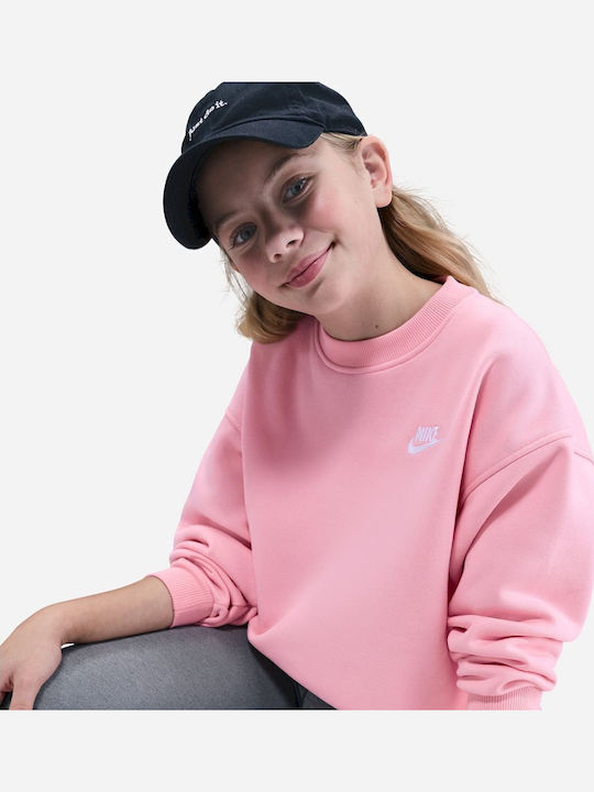 Fleece Kids Sweatshirt Pink Nsw Club