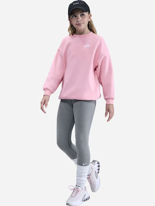 Fleece Kids Sweatshirt Pink Nsw Club
