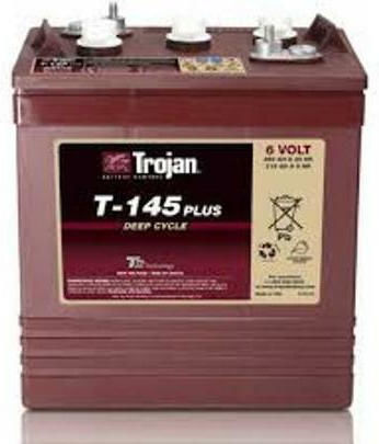 Trojan Motive T-145 Plus Батерия за фотоволтаични системи Отворен тип Голям капацитет на разреждане 6V 260Ах