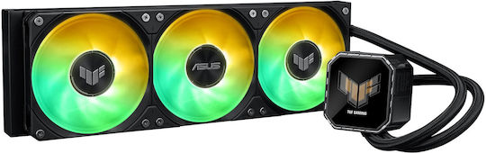 Asus TUF GAMING LC III 360 LCD Охлаждане AIO CPU с 3 Вентилатора 120mm и ARGB Осветление