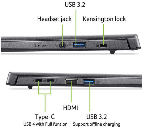 Acer Aspire 14 AI 14" FHD+ (Ultra 7-256V/16GB/1.0TB SSD/W11 Home) (US Keyboard)