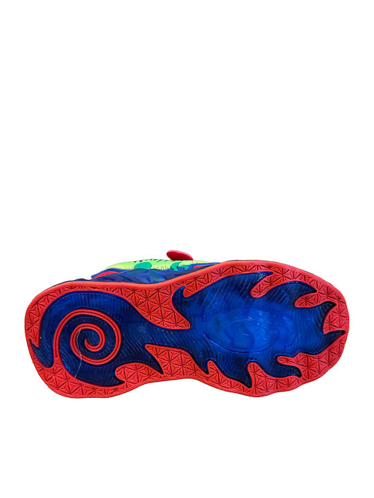 Kids Sneakers with Scratch Red
