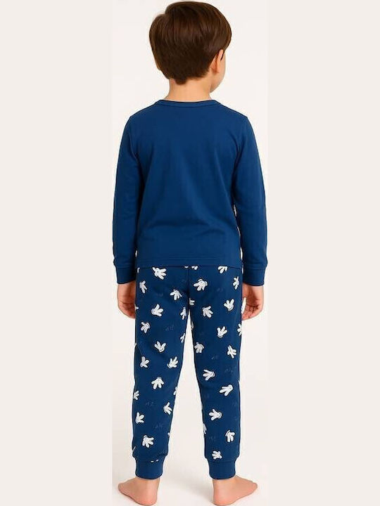 Join Kids' Pajamas Cotton Dark Blue
