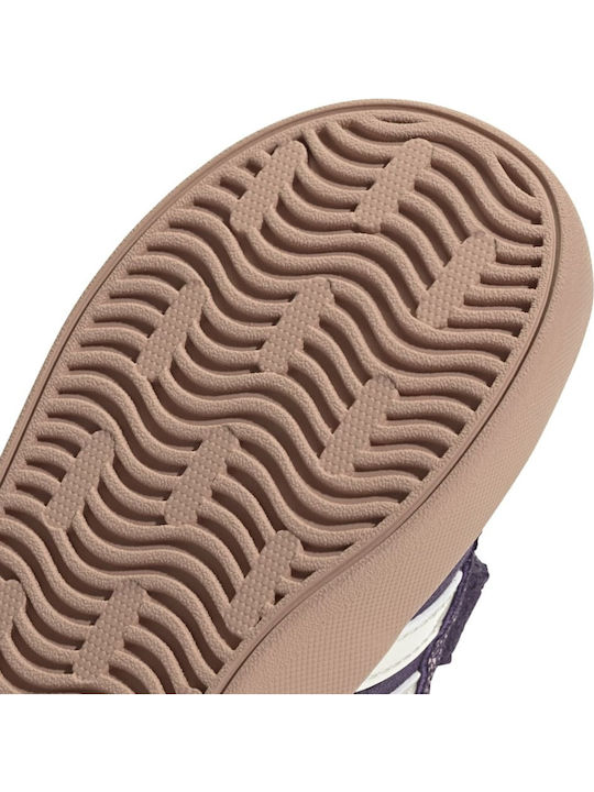 Vl Court 3.0 Παιδικά Sneakers με Σκρατς Μωβ