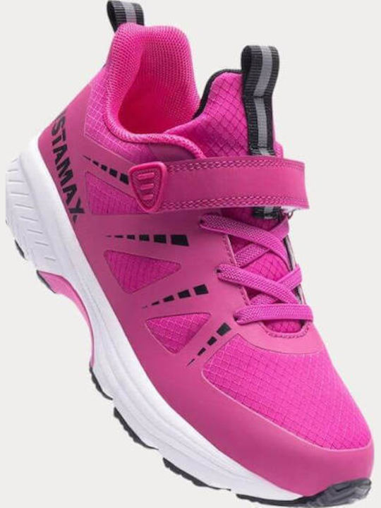 Kids Sneakers with Scratch Fuchsia
