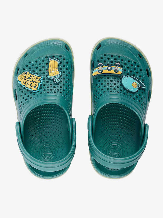 Lindo Children's Beach Shoes Green