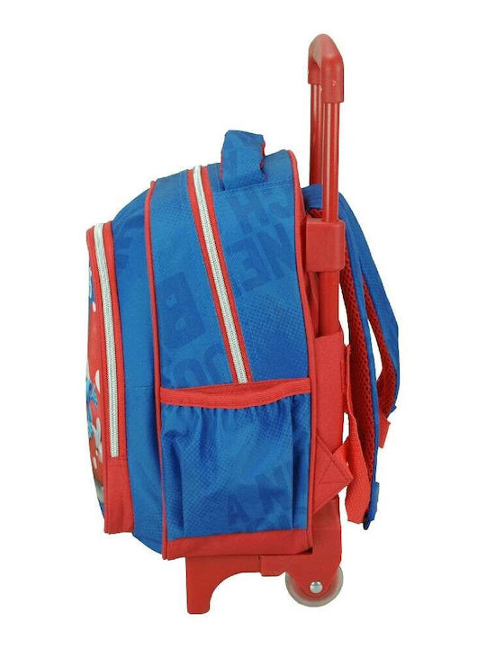 Gim Smurfs School Bag Trolley Kindergarten Smurfs 12Liters
