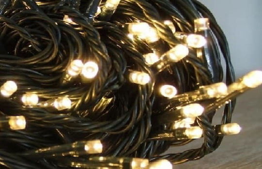 200 Lichterketten LED 13m. Warmes Weiß in Zeichenfolge 1Stück