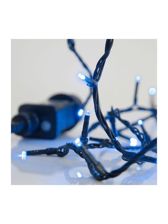 240 Lights LED 11.95m. Blue in String 1pcs