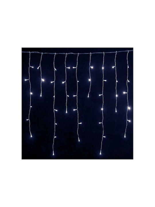 144 Lights LED 3m. x 60cm Cold White type Rain 1pcs