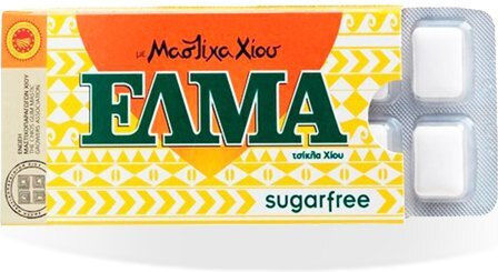 Elma 10 Chewing Gums with Chios Mastic Flavour No Added Sugar 13g
