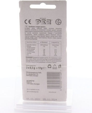 Pez Καραμέλες 17gr