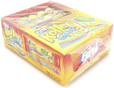 Fini Confectionery Roller Crazy Fizz 16pcs 80gr
