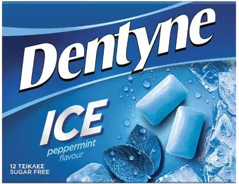 Gumă Dentyne Ice Mentă Fără Zahăr 16,8g