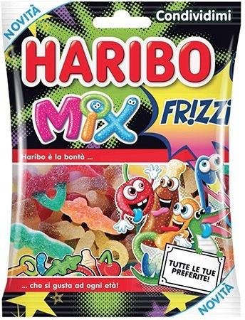 Haribo Mix Frizzi 1Stück 90gr