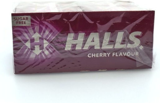 Halls Cool mit Geschmack Kirsche Ohne Zuckerzusatz 1Stück 28gr