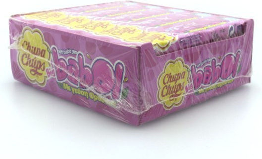 Chupa Chups 6 Chewing gum Big Babol with Tutti Frutti Flavour 20pcs 27.6gr