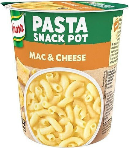 Knorr Ζυμαρικά Snack Pot Mac & Cheese 62gr