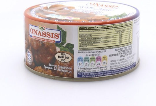 Onassis Έτοιμα Γεύματα Κεφτεδάκια Σε Σάλτσα 280gr