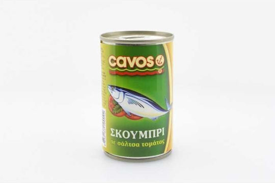 Cavos Σκουμπρί Σε Σάλτσα Τομάτας 155gr 155ml
