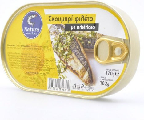 Natura Natural's Flavors Mackerel 170gr