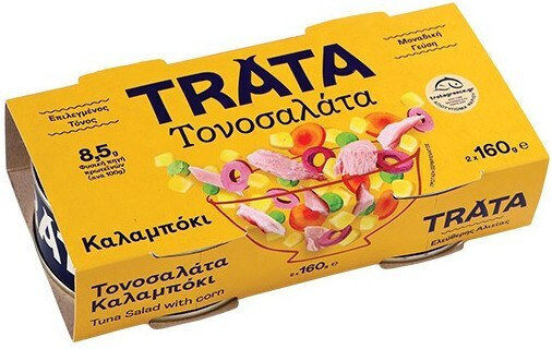 Trata Τονοσαλάτα με Καλαμπόκι 160gr 2τμχ