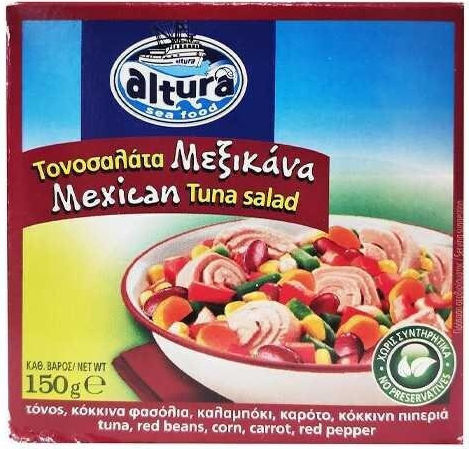 Altura Τονοσαλάτα Μεξικάνα 150gr