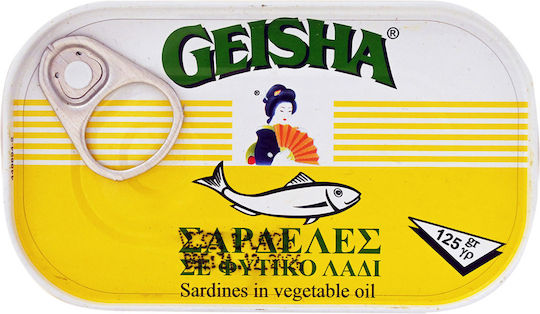 Geisha Sardines In Sunflower Oil 125gr