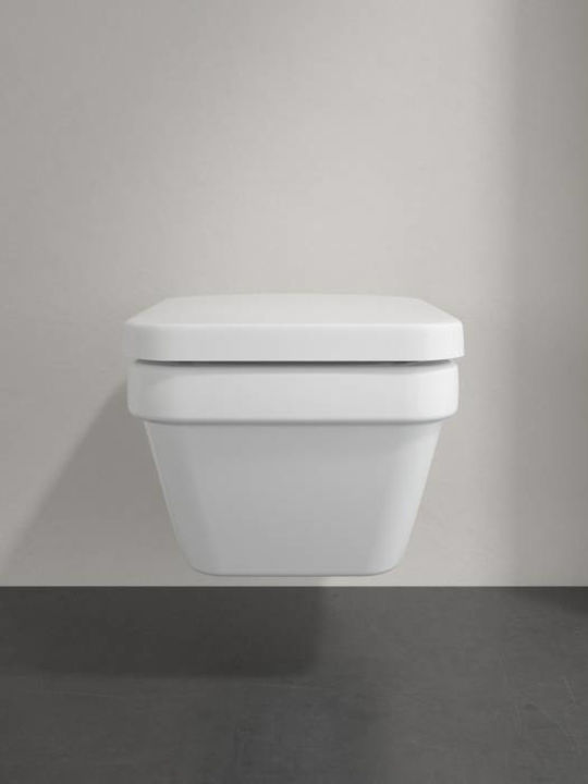 Villeroy & Boch Architectura Wandhängende Toilette Randlos mit Deckel Sanftes Schließen
