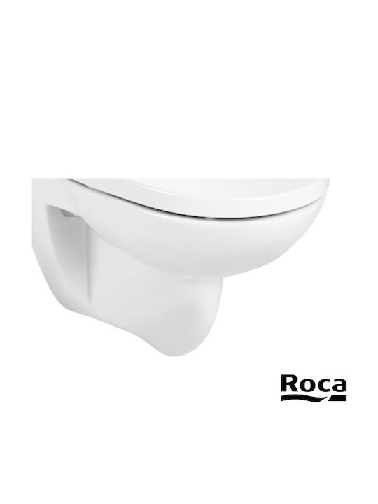 Roca Debba Wandhängende Toilette Randlos Ohne Deckel Weiße