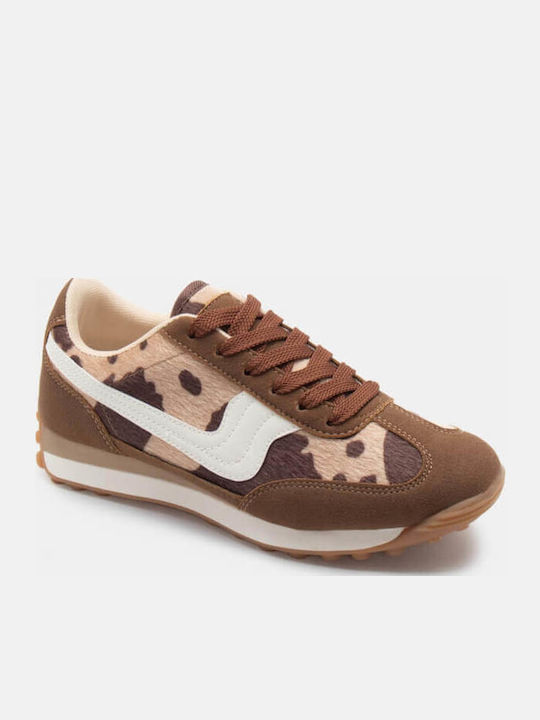 Damen Sneakers Coffee