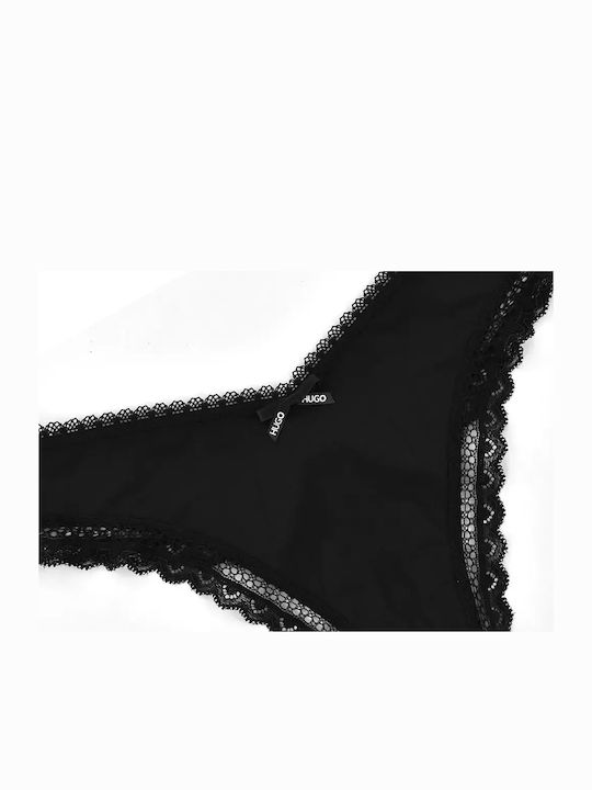 Women's String Black