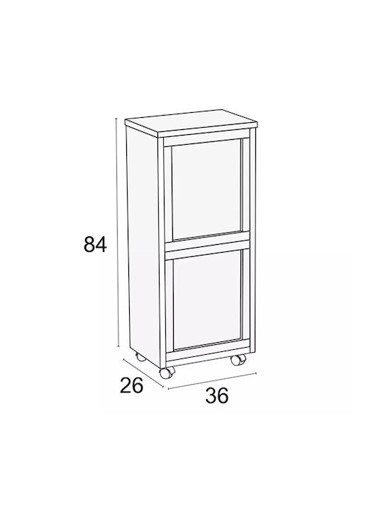 Arredamenti Italia Coș de Gunoi Plastic 12lt 1buc