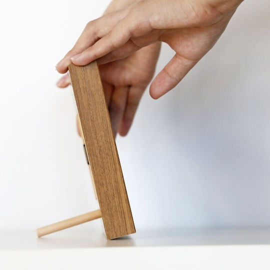 Wandmontage Fotorahmen aus Holz mit braunem Rahmen