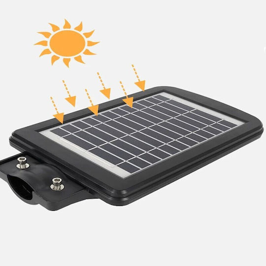 Lampă Solară Stradală 40W Alb Rece 6500K cu Senzor de Mișcare, Fotocelulă și Telecomandă IP65